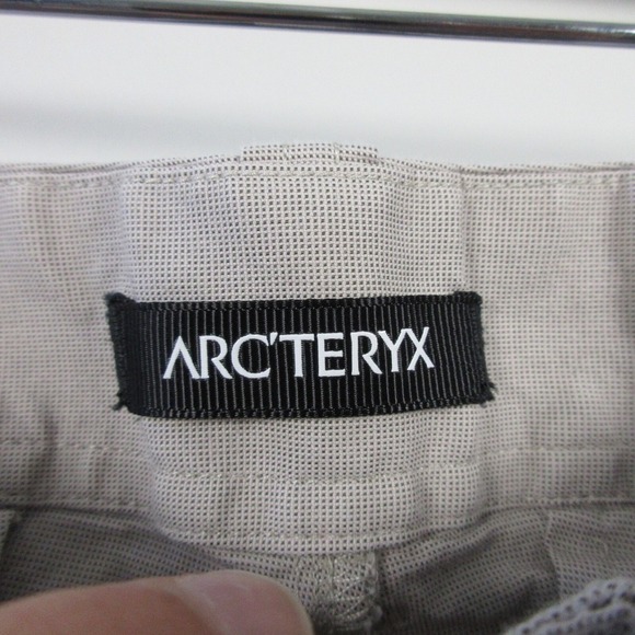 Arc'teryx Straight Leg Pants Women 6 Grey Cotton Blend Hiking Outdoor Casual 280 - Picture 3 of 13